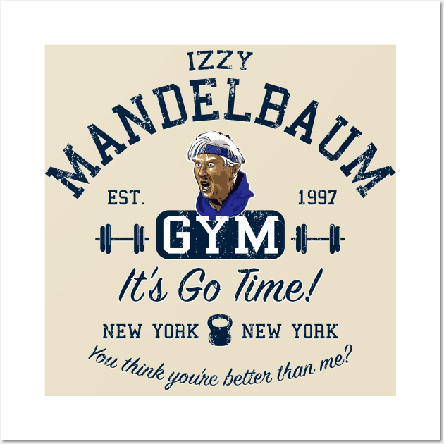 Izzy Mandelbaum Gym Lts Wall Art by Alema Art